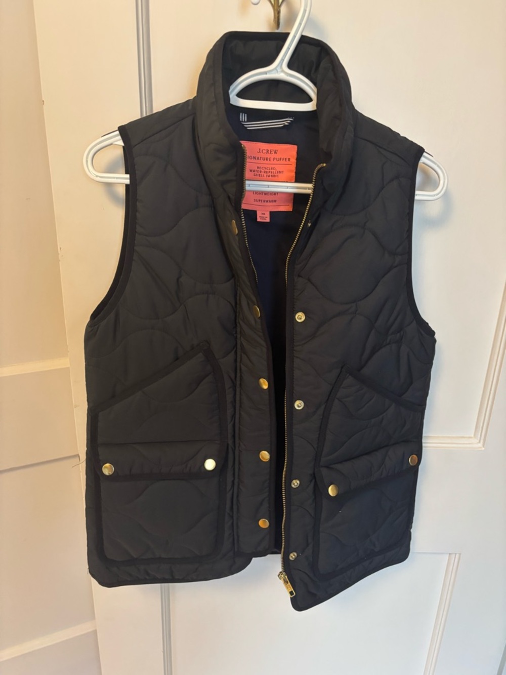 J. Crew Black Excursion vest